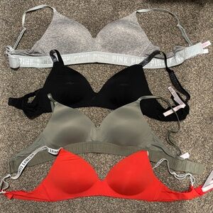PINK Victoria's Secret Women's Intimates Set - Red, Green, Black, Gray